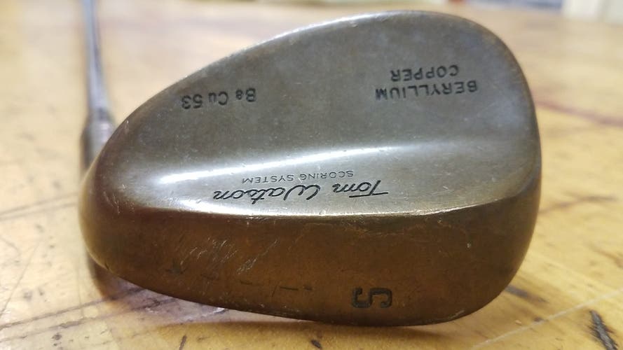 Used Right Handed Tom Watson Sand Wedge Wedge 53 Degree Steel Shaft