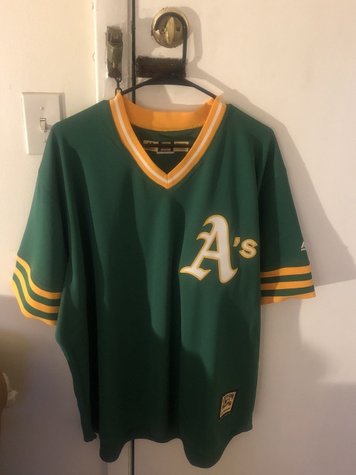 Oakland A’s Majestic men’s MLB pullover jersey XXL