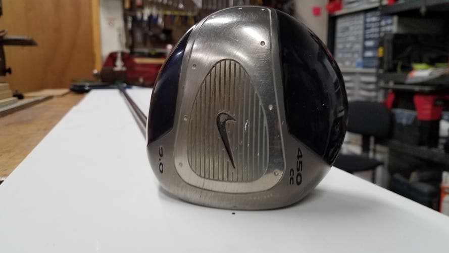 Used Men's Nike Right Handed Forged Titanium 450 Driver Stiff Flex 9 Loft