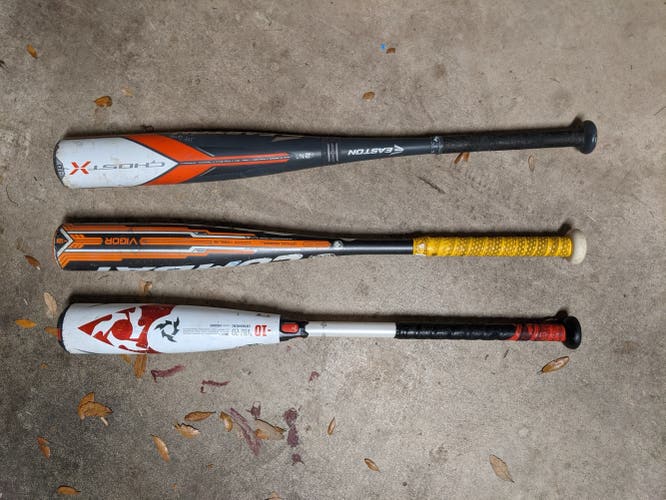 Used USSSA Certified Easton Composite Ghost X Bat (-10) 18 oz 28"