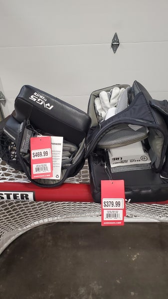 Warrior RG5 glove & blocker