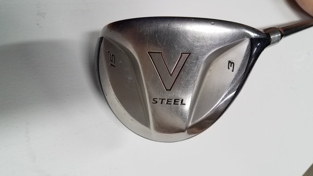 Used TaylorMade Right Handed V Steel Fairway Wood Ladies Flex 15 Loft