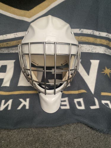 White New Sportmask  Goalie Mask