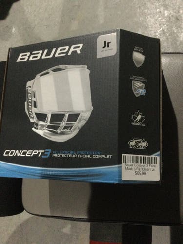 Bauer Shield Concept 3 Full Shield Junior, New In Box
