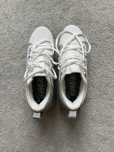 White New Size 6 Nike Alpha Huarache 7 Pro