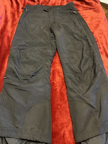 Black Used Large Obermeyer Ski Pants