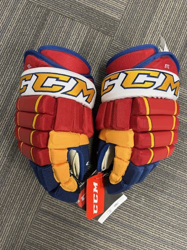 Blue STL New CCM 13" Tacks 4 Roll Pro Gloves