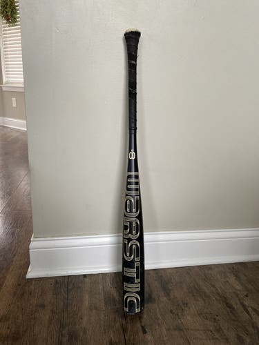 Bat Used USSSA Certified 2021 Warstic Alloy Bonesaber (-8) 23 oz 31"