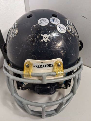 Schutt Youth Air XP Football Helmet Size Youth Large Blue Used