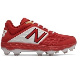 New Balance 3000v3 Red Molded Cleats size 5.5