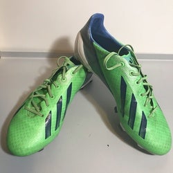 Green Used Molded Cleats Adidas F50 adizero Cleats
