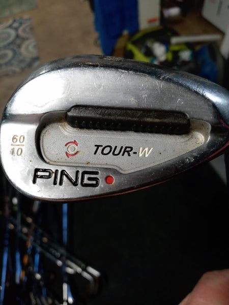 Wedge Used Men's Ping Right Handed Tour-W Wedge Flex 60 Degree Steel Shaft