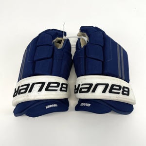 Used Royal Blue Easton Pro Stock Gloves  | 15" Wide Girardi | T104 | Tampa Bay Lightning