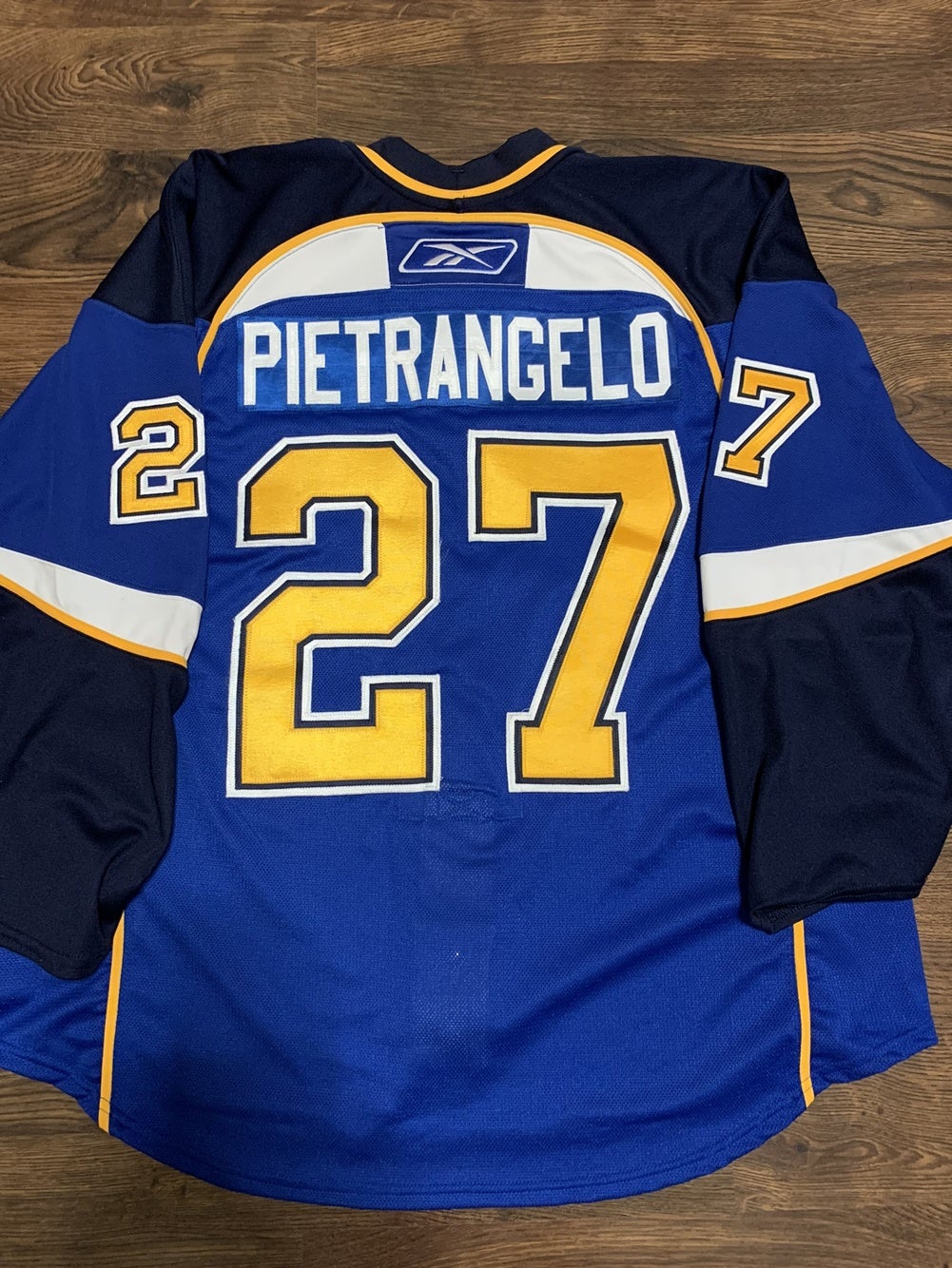 Reebok Authentic Alex Pietrangelo St Louis Blues NHL Hockey Jersey