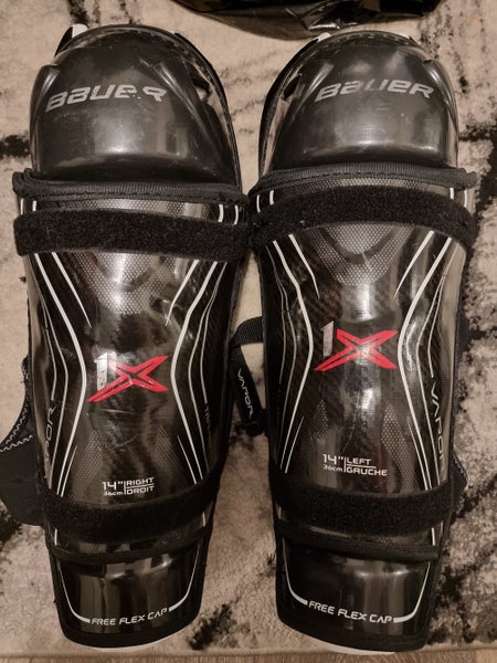 Shin Pads Used Bauer Vapor 1X