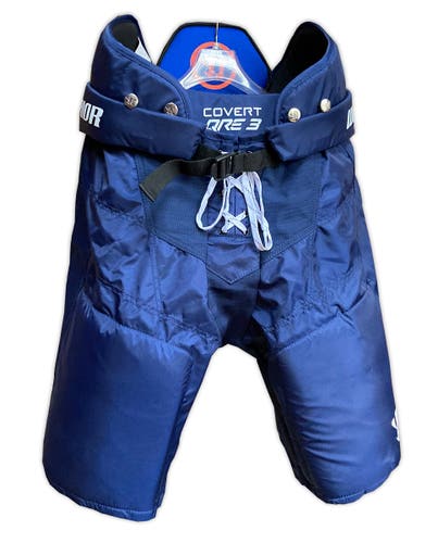 Warrior Covert QRE 3 Hockey Pants - Senior XL - Navy
