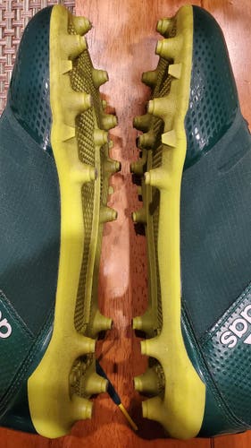 Adult Used Men's Size 8.0 (Women's 9.0) Molded Cleats Adidas High Top Adizero