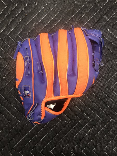 New York Mets Wilson Blue/Orange T-Ball Baseball Glove