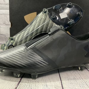 Under Armour Men’s Spotlight FG Soccer Cleats Size 9 Zip-Up Black New With Box