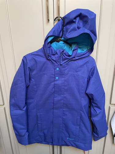 Blue Ski/Boarder Jacket Unisex Youth Used Large Burton