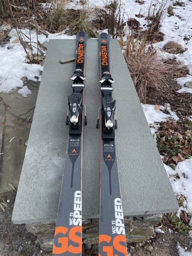 Skis Used 2019 Dynastar Racing Speed Team GS With Bindings Max Din 12