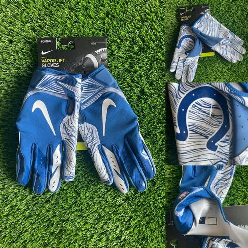 Nike Vapor Jet 5 Colts PE Gloves - Large