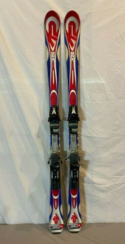 K2 Omni SR 146cm All-Mountain Skis w/Tyrolia SP100 Adjustable Size Bindings