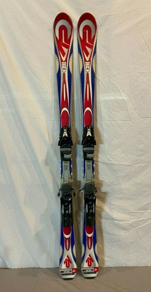 K2 Omni SR 146cm All-Mountain Skis w/Tyrolia SP100 Adjustable Size Bindings
