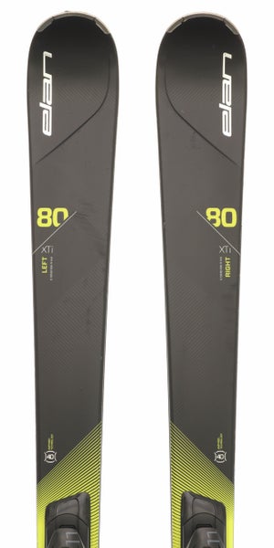 Used 2017 Elan Amphibio 80 XTi Demo Ski with Bindings Size 168 (Option 210483)
