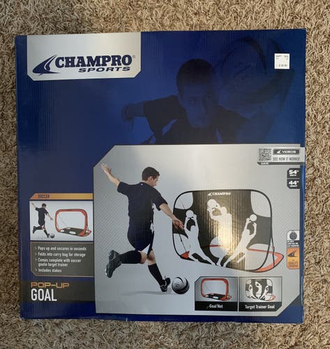NEW Champro Pop-Up Soccer Goal 54” x 44”