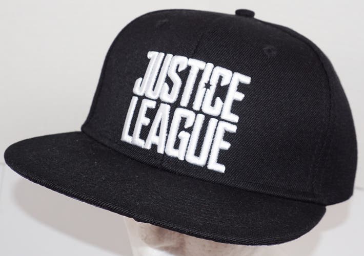 Justice League Dc Comics Multi Character - Movie Merchandise Black Cap Hat 2017