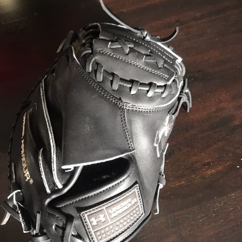 Black Used Catcher's Flawless 33.5" Baseball Glove