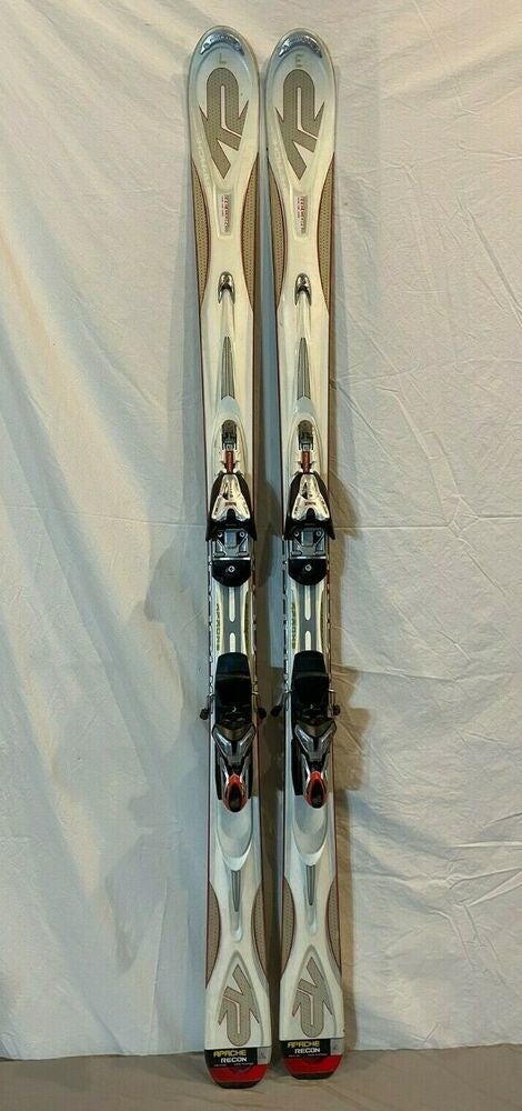 K2 Apache Recon 167cm 119-78-105 r=16m All-Mtn Skis Marker