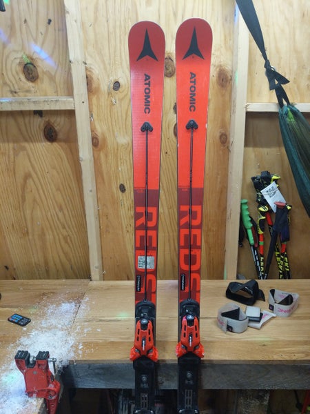 Skis Used Unisex 2021 Atomic Racing Redster G9 With Bindings Max Din 16