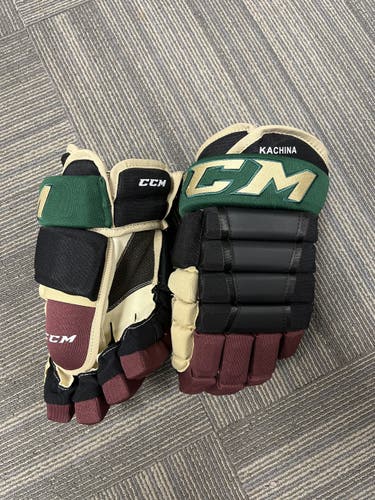 New Arizona Coyotes Kachina CCM 14" Tacks 4 Roll Pro Gloves