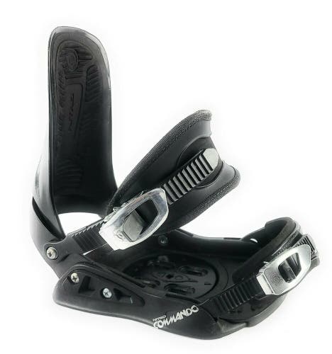 Nitro Commando Snowboard Bindings with Binding Discs & Hardware