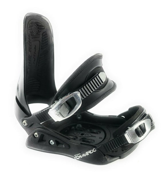 Nitro Commando Snowboard Bindings with Binding Discs & Hardware
