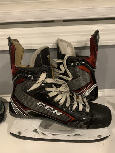 Used CCM Regular Width Size 7.5 JetSpeed FT1 Hockey Skates