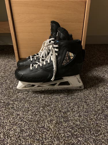 Goalie Skates Senior Used True Regular Width Pro Stock Size 10.5