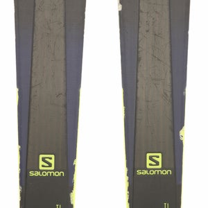 Used 2018 Salomon XDR 80 TI Demo Ski with Bindings Size 162 (Option 210648)