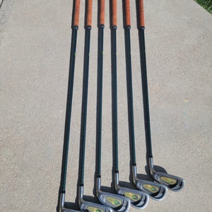 Iron Set.  Used Men's Right Handed Regular Flex Graphite Shaft