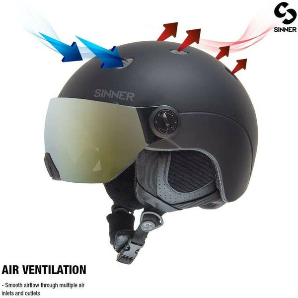 duizend Aquarium Wordt erger Ski Sundries Gale Force GF-150 Ski / Snowboard Vented Helmet, Dial-Fit  System | SidelineSwap