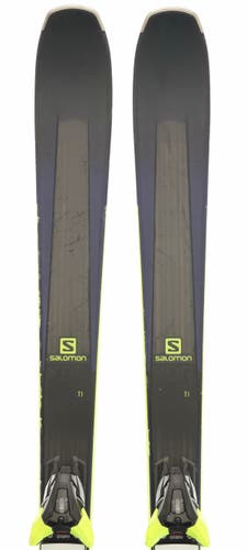 Used 2018 Salomon XDR 80 TI Demo Ski with Bindings Size 176 (Option 210667)