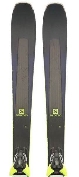 Used 2018 Salomon XDR 80 TI Demo Ski with Bindings Size 176 (Option 210667)
