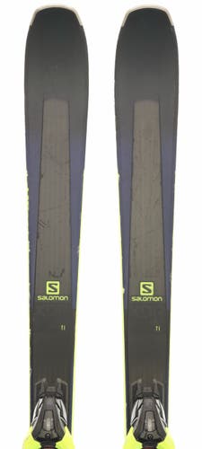 Used 2018 Salomon XDR 80 TI Demo Ski with Bindings Size 176 (Option 210675)