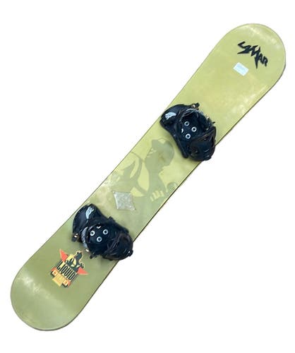 Used Liquid Man 160 Cm Snowboard Mens Combo