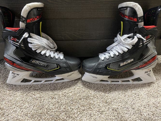 Senior Bauer Extra Wide Width Size 8.5 Vapor 2X Pro Hockey Skates