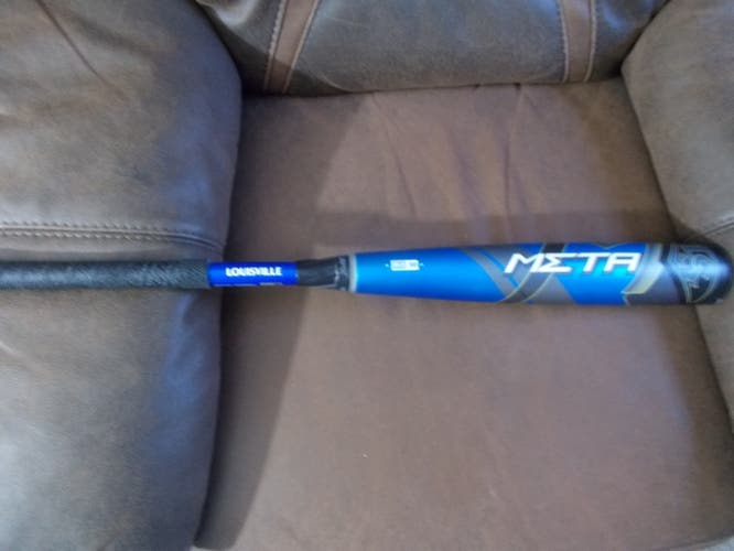 Used High School/College BBCOR Certified 2020 Louisville Slugger Meta Bat (-3) 28 oz 31"