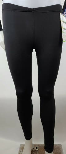 $65 Womens Low Rise Crossover Quattro Black Athletic Tights Baselayer Size XS