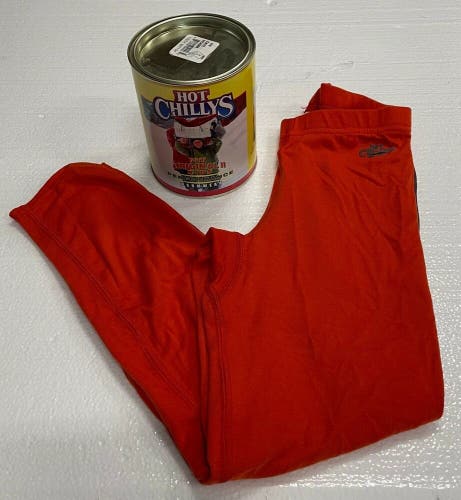 KIDS HOT CHILLYS ORIGINALS II YOUTH BASELAYER BOTTOMS (RED) HC4086 SMALL 6-8